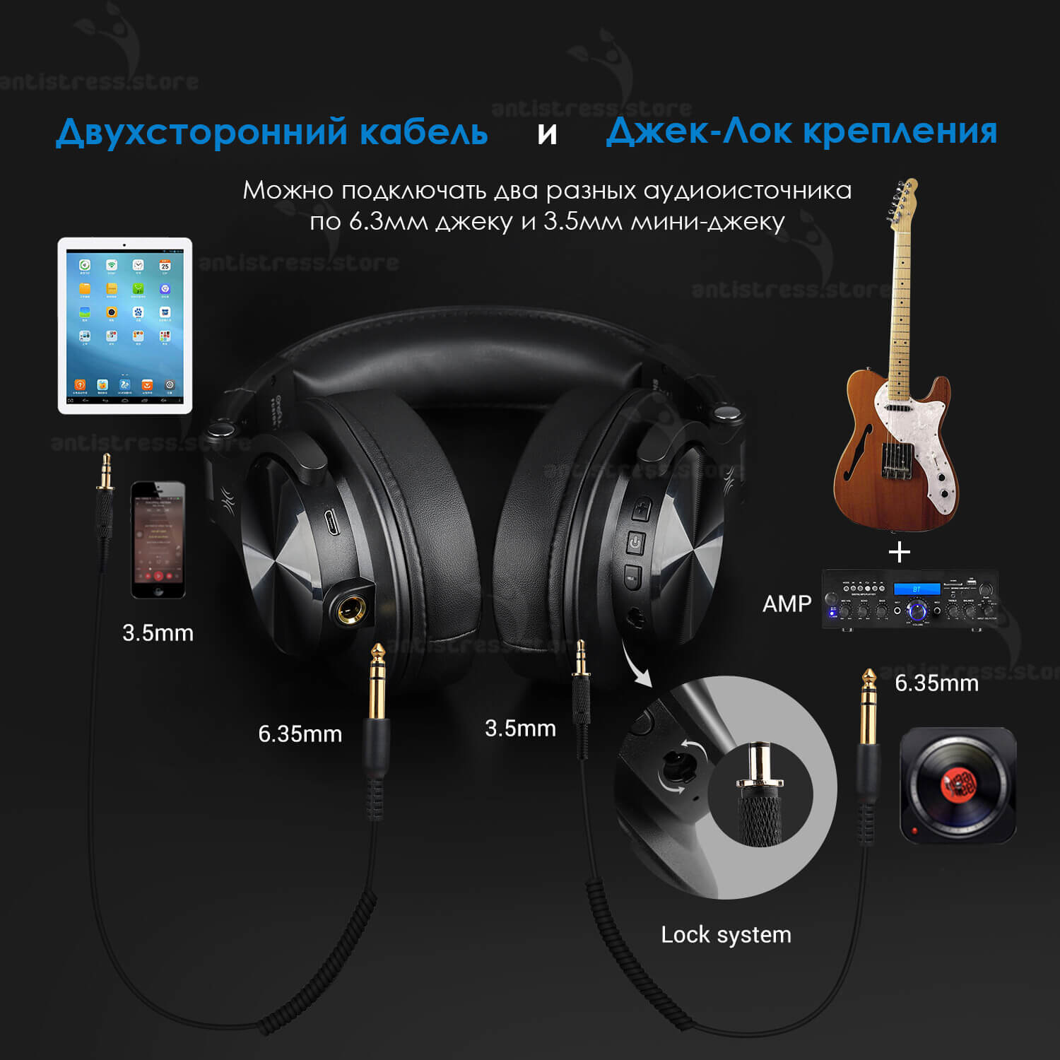 Oneodio bluetooth наушники